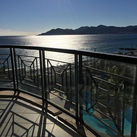 Cannes Apartment With Sea View, Aircondition And Parking Zewnętrze zdjęcie