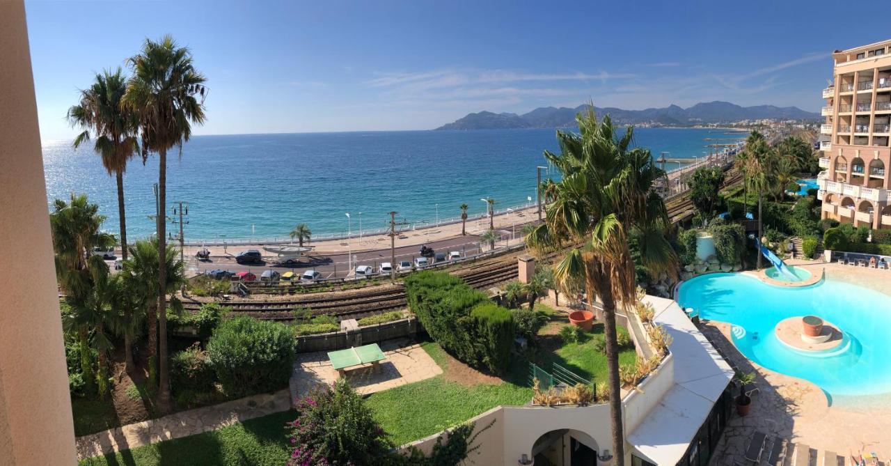 Cannes Apartment With Sea View, Aircondition And Parking Zewnętrze zdjęcie