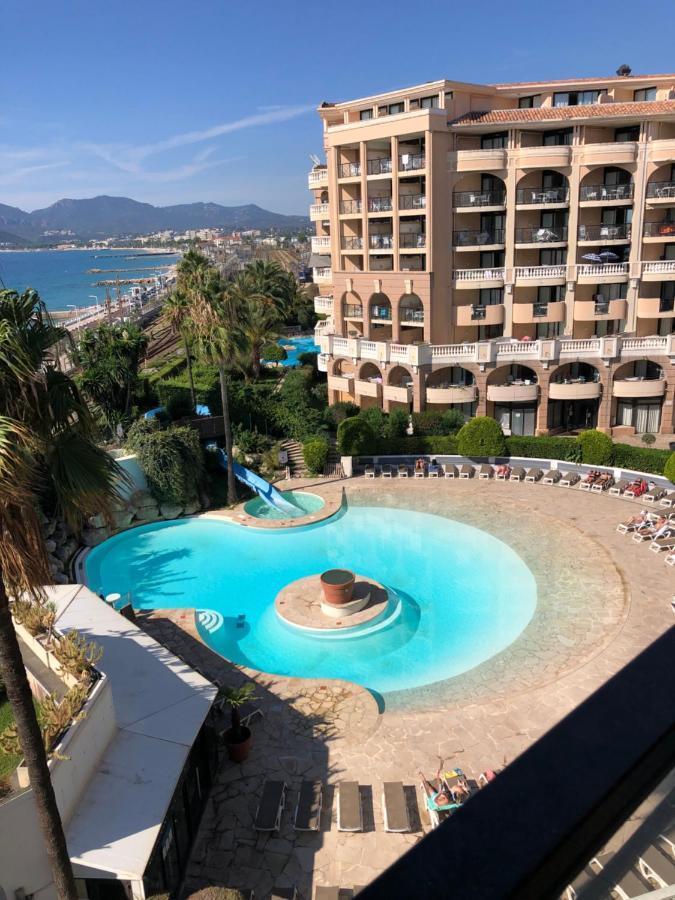 Cannes Apartment With Sea View, Aircondition And Parking Zewnętrze zdjęcie