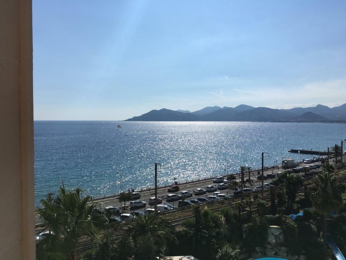 Cannes Apartment With Sea View, Aircondition And Parking Zewnętrze zdjęcie