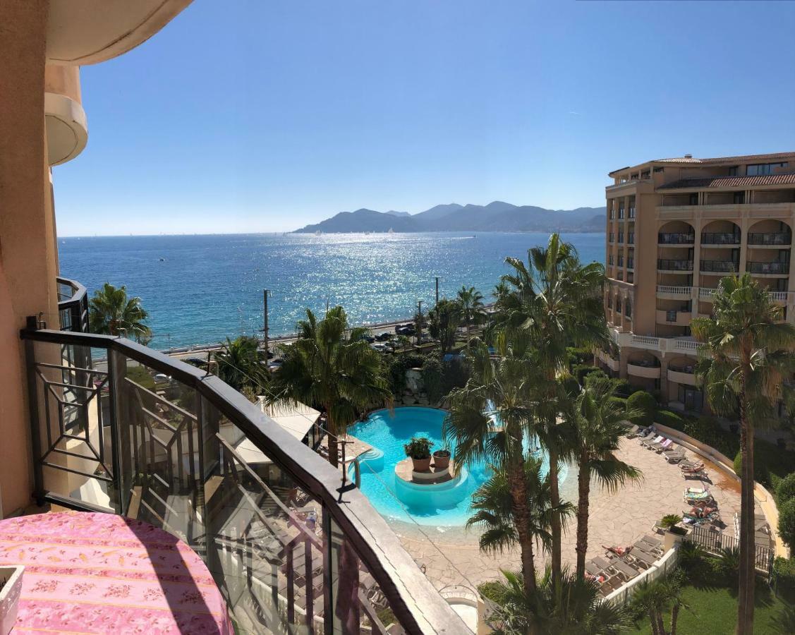 Cannes Apartment With Sea View, Aircondition And Parking Zewnętrze zdjęcie